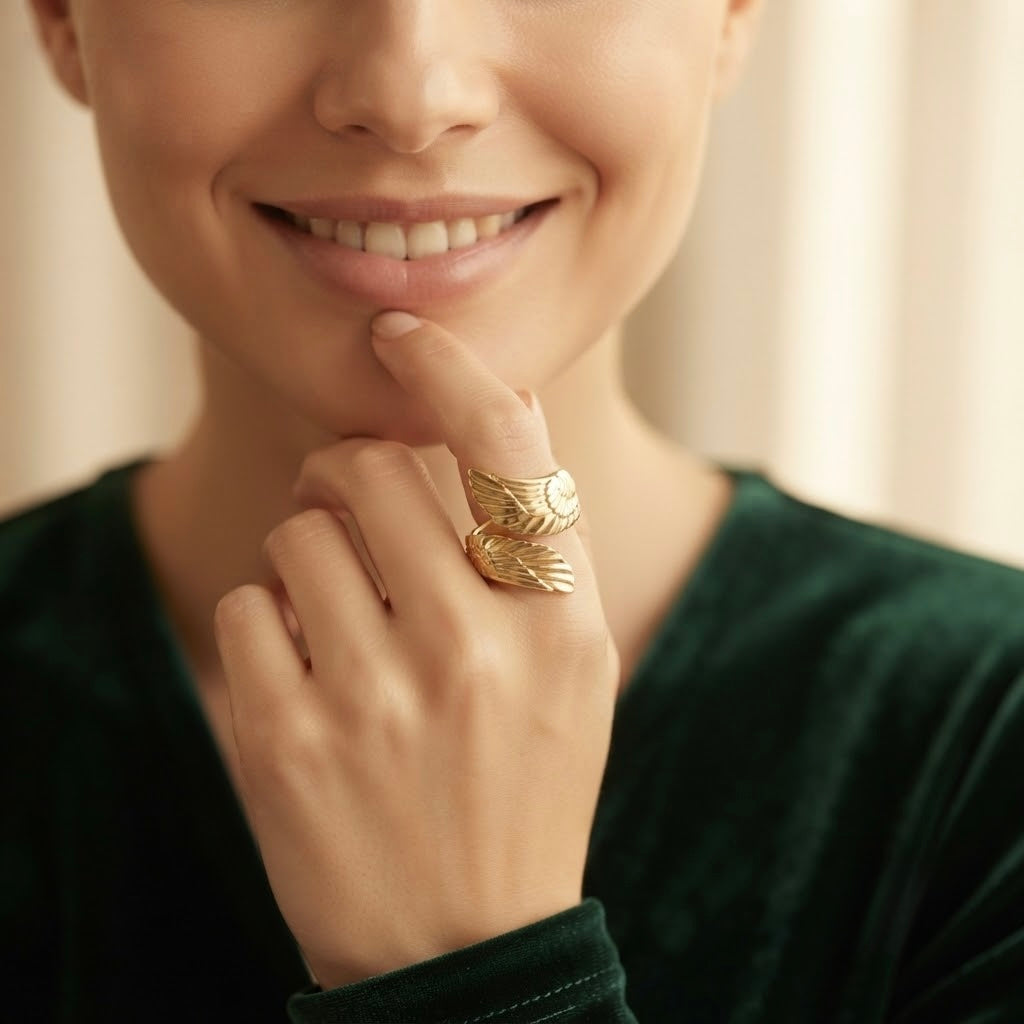 Angelic Wings Ring