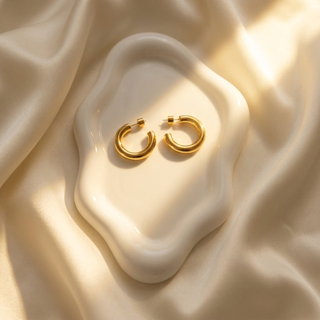 Aria Hoop Earrings