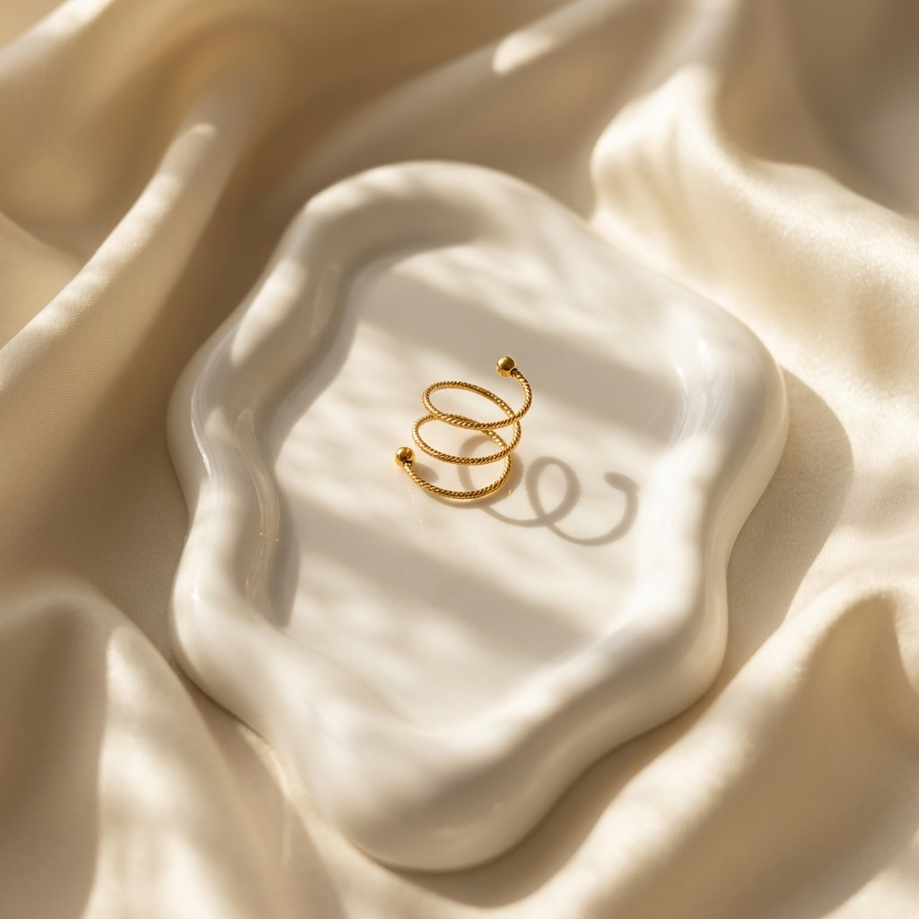 Aria Spiral Ring