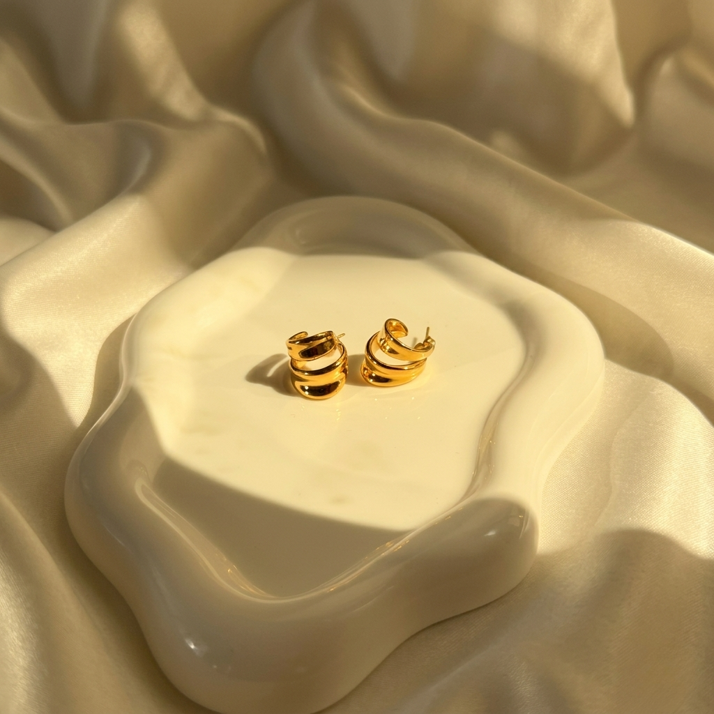 Selene Hoop Earrings