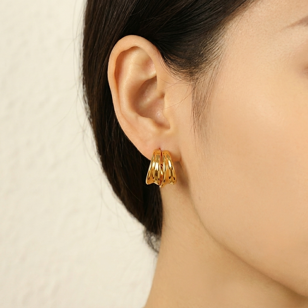 Selene Hoop Earrings