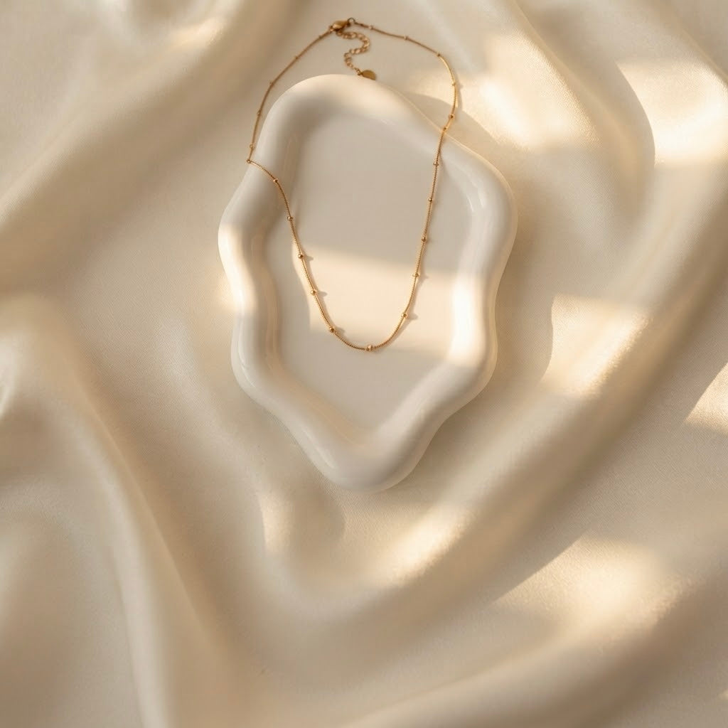 Serena Beaded Chain Necklace