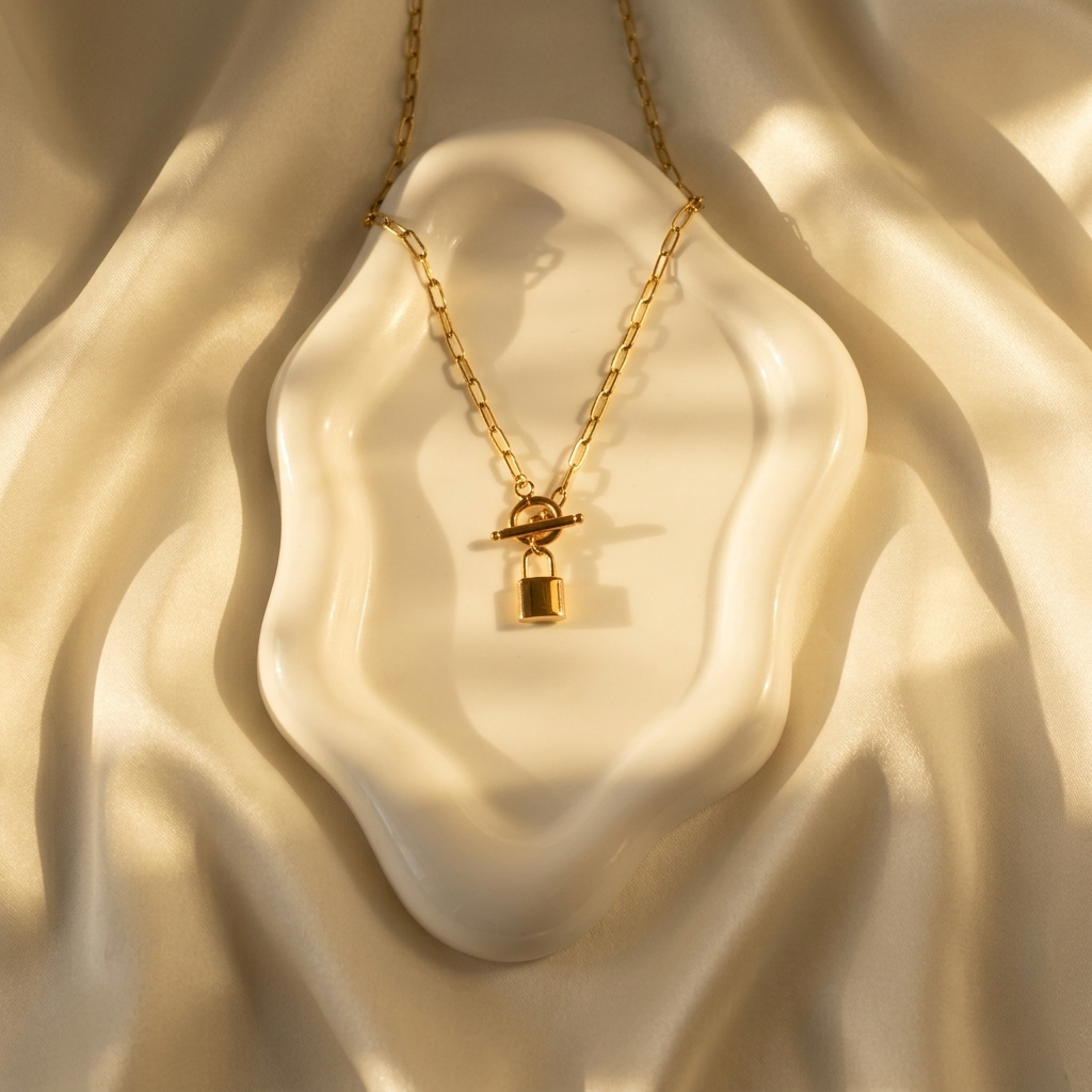 Valora Lock Necklace