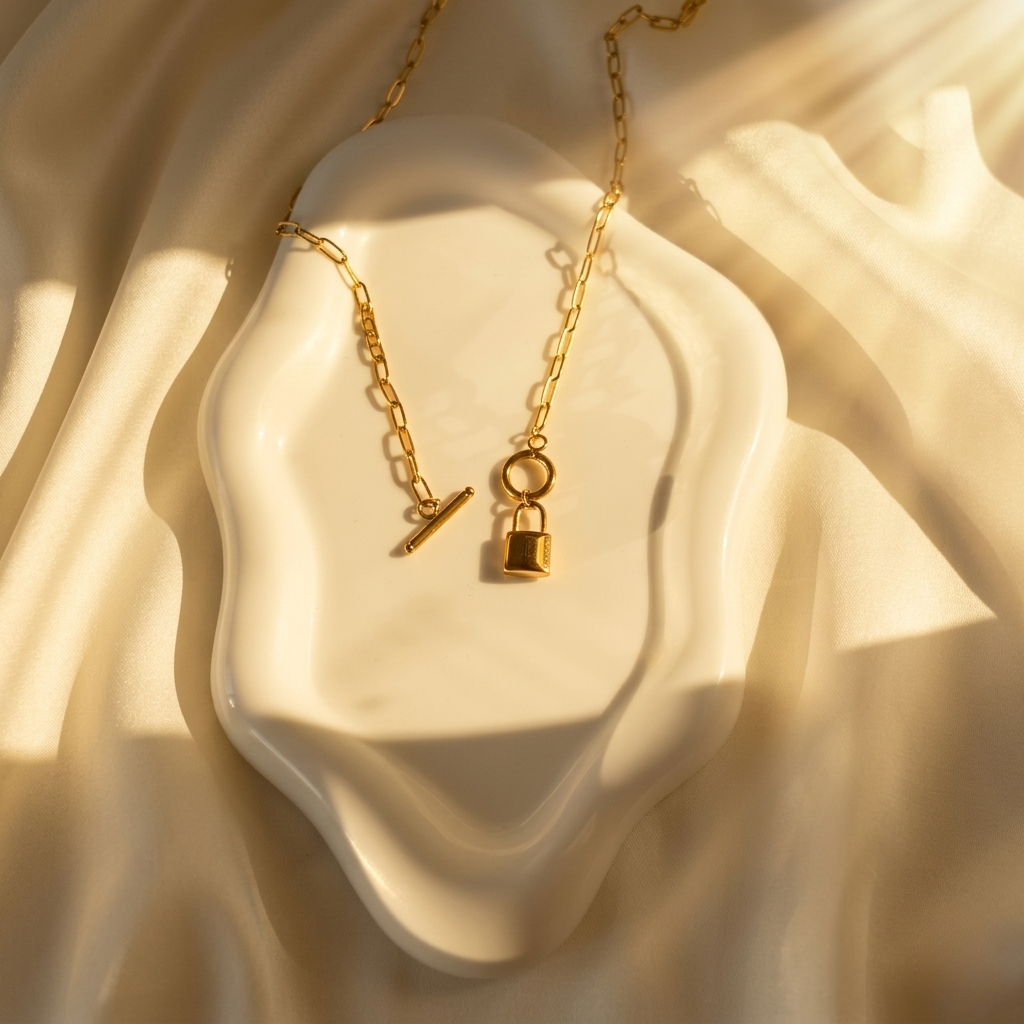 Valora Lock Necklace